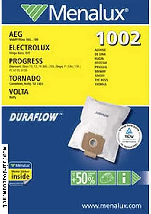 (image for) Menalux 1002 Vacuum Cleaner Bags
