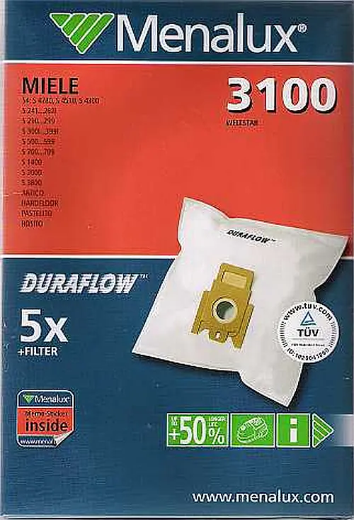 (image for) Menalux 3100 Vacuum Cleaner Bags