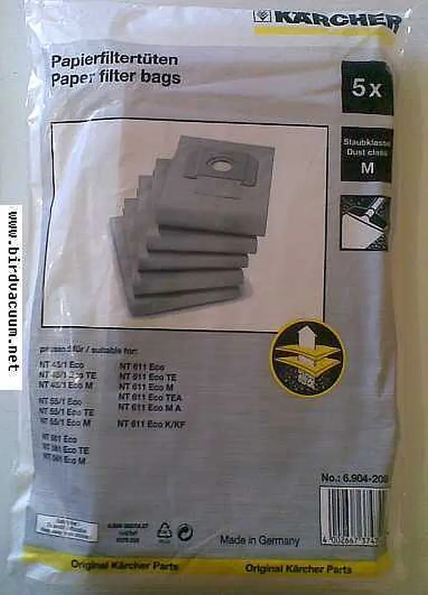 (image for) KARCHER Vacuum Bags