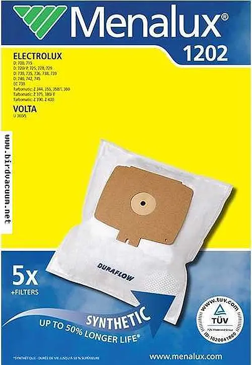 (image for) MENALUX 1202 Vacuum Cleaner Bags