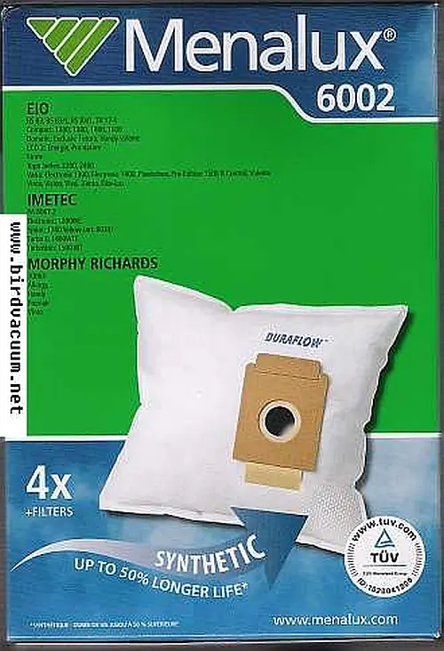 (image for) Menalux 6002 Vacuum Cleaner Bags