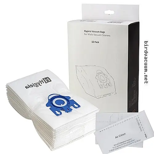 (image for) Vacuum Bags (12+2F) - For Miele Vacuums, GN Type