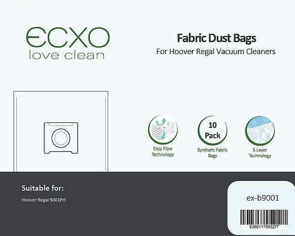 (image for) ECXO Hoover Regal 9001PH Vacuum Bags (10)